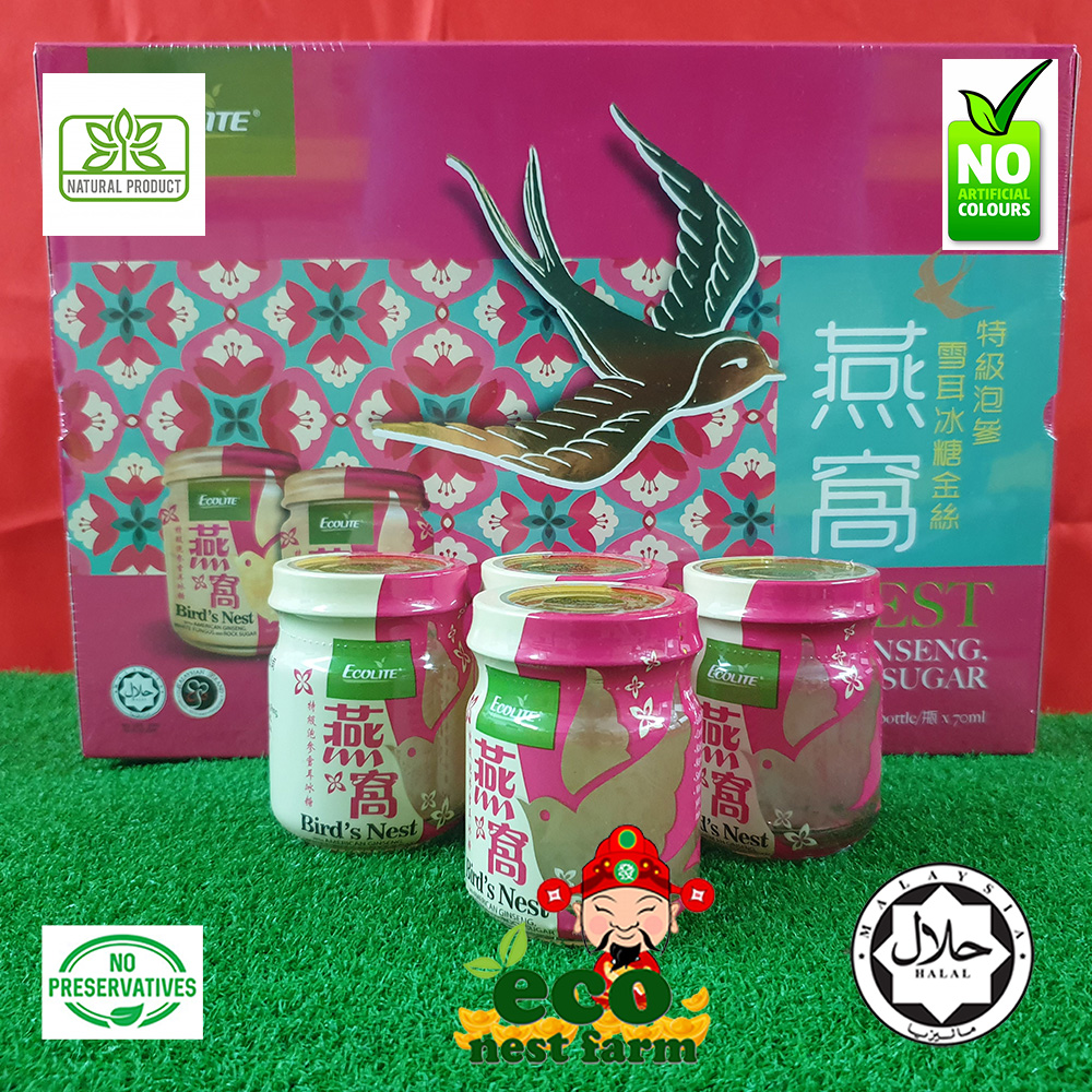 ECO Nest Farm brings you an authentic instant bird nest drink to